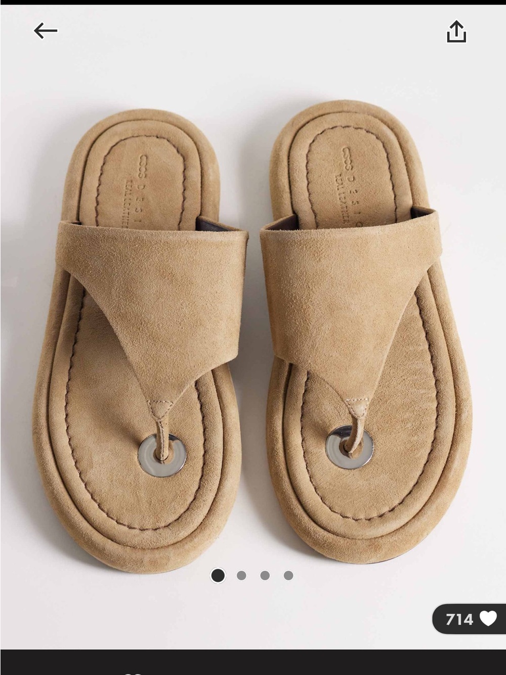 ASOS Thong Sandals